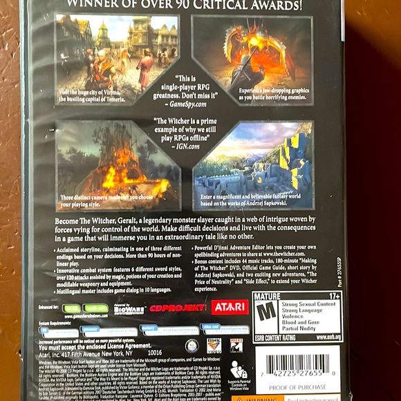 The Witcher PC game enhanced edition - Picture 4 of 5